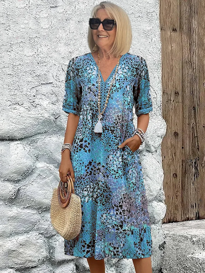 Vibeke™ | Elegant Midi Kjole Design