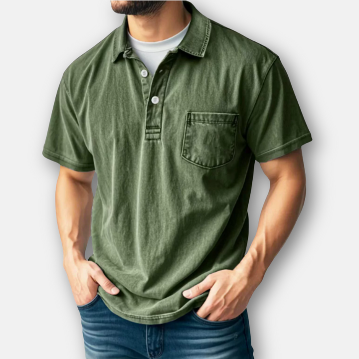 Jakob™ | Vintage og Komfortabel Polo