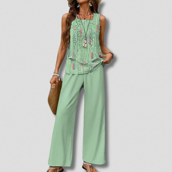Jytte™ | Boho-Chic Sæt til Kvinder