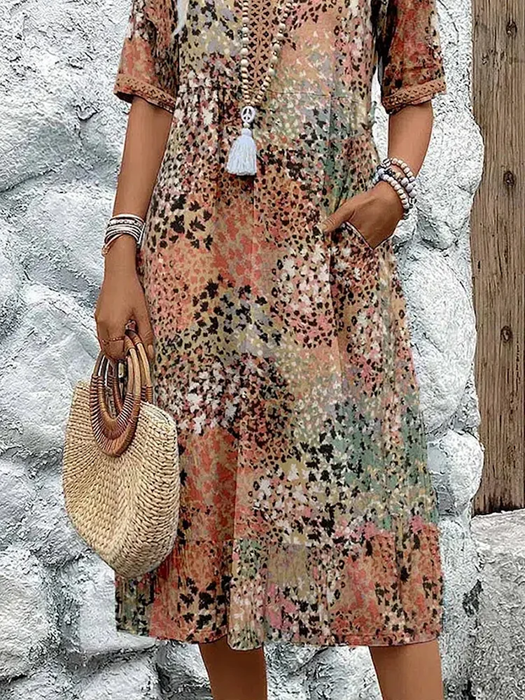 Vibeke™ | Elegant Midi Kjole Design