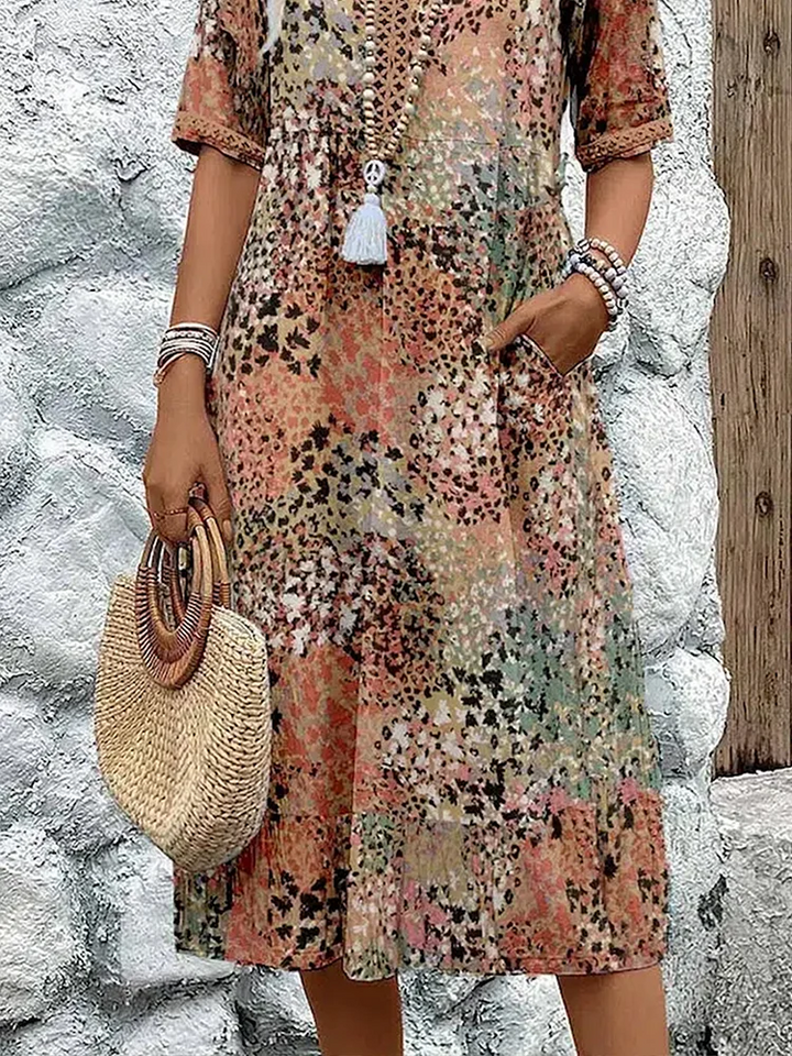 Vibeke™ | Elegant Midi Kjole Design