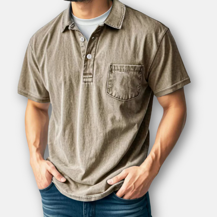 Jakob™ | Vintage og Komfortabel Polo