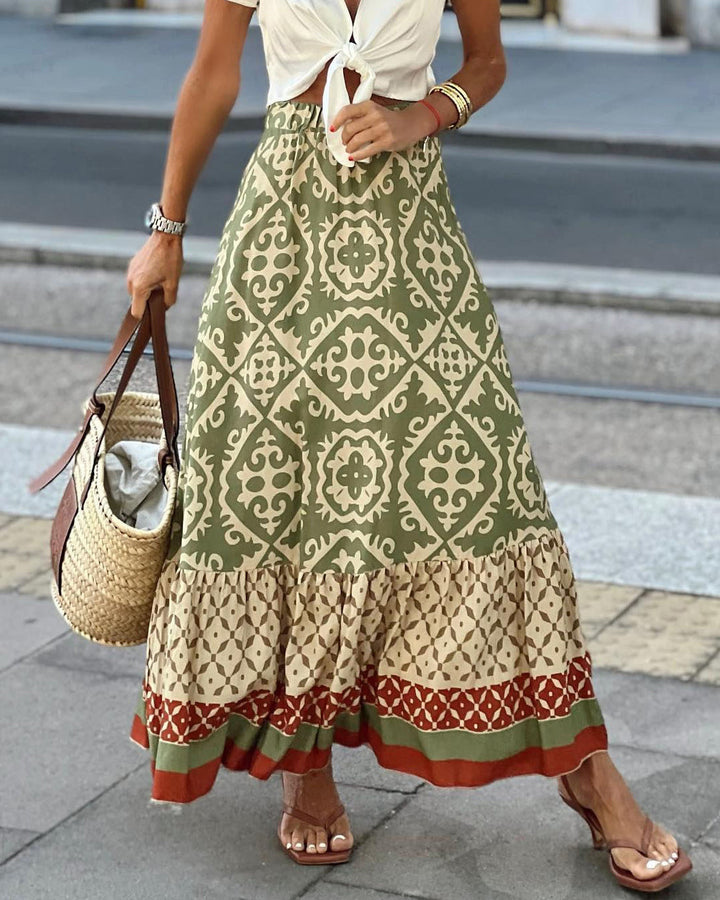 Emma™ | Boheme Maxi Nederdel