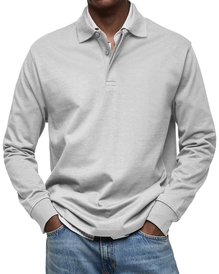 Svend™ | Komfortabel Langærmet Polo