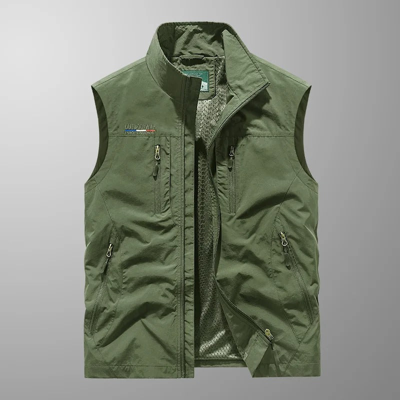Werner™ | Åndbart Gilet med Mange Lommer