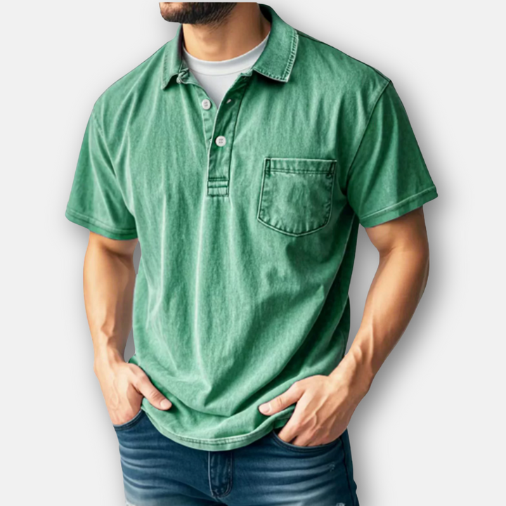 Jakob™ | Vintage og Komfortabel Polo