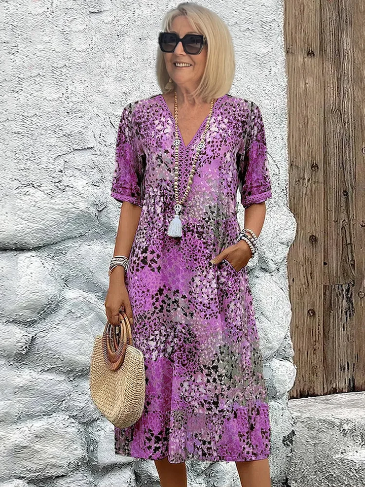 Vibeke™ | Elegant Midi Kjole Design