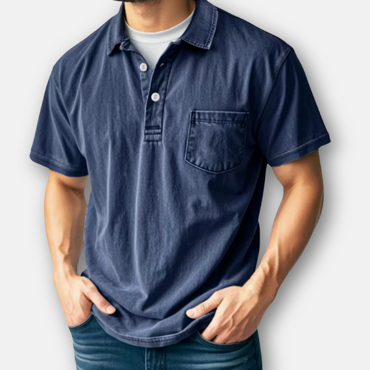 Jakob™ | Vintage og Komfortabel Polo