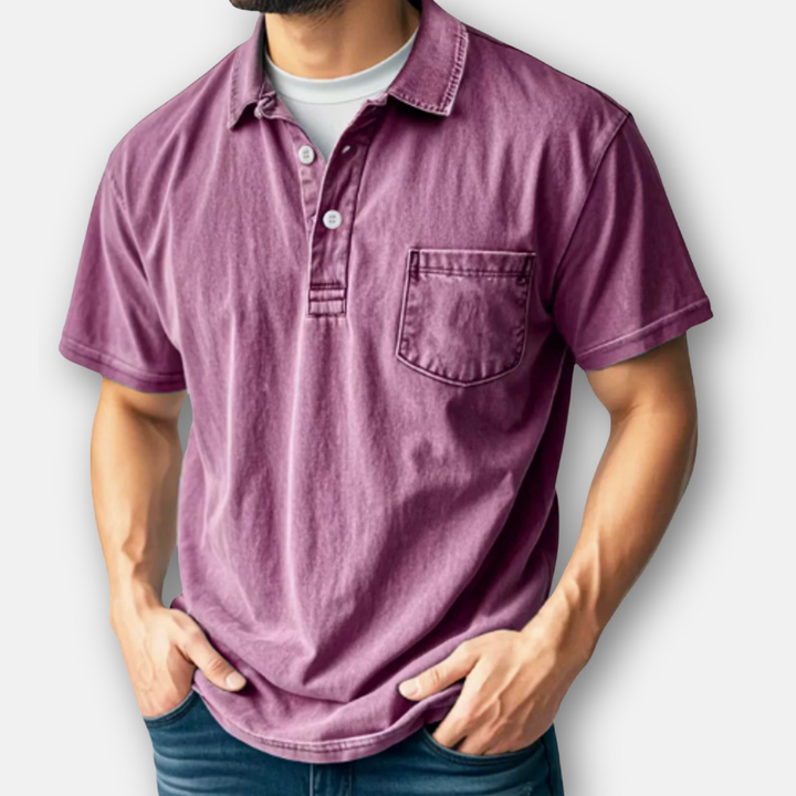 Jakob™ | Vintage og Komfortabel Polo