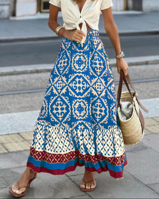 Emma™ | Boheme Maxi Nederdel
