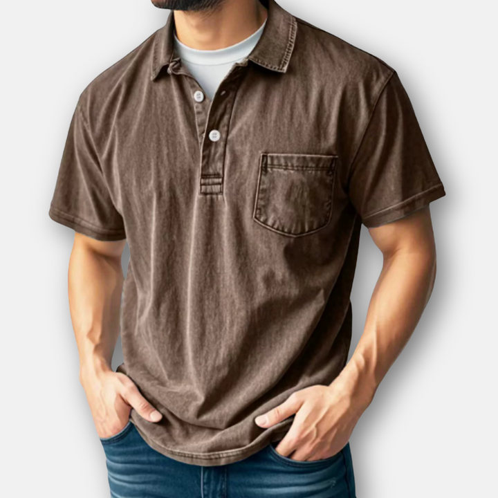 Jakob™ | Vintage og Komfortabel Polo