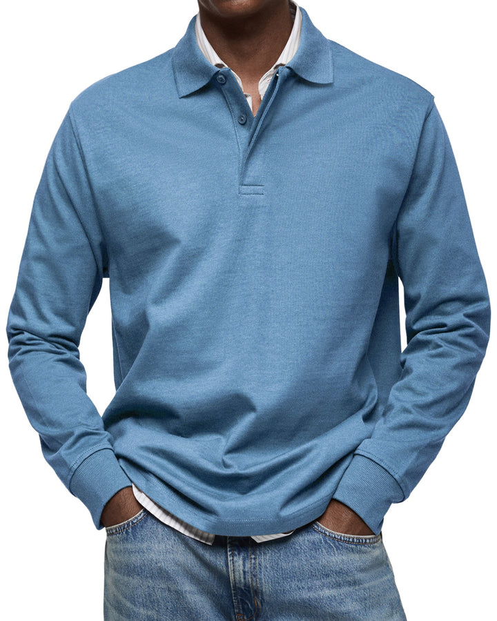 Svend™ | Komfortabel Langærmet Polo