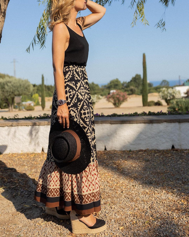 Emma™ | Boheme Maxi Nederdel