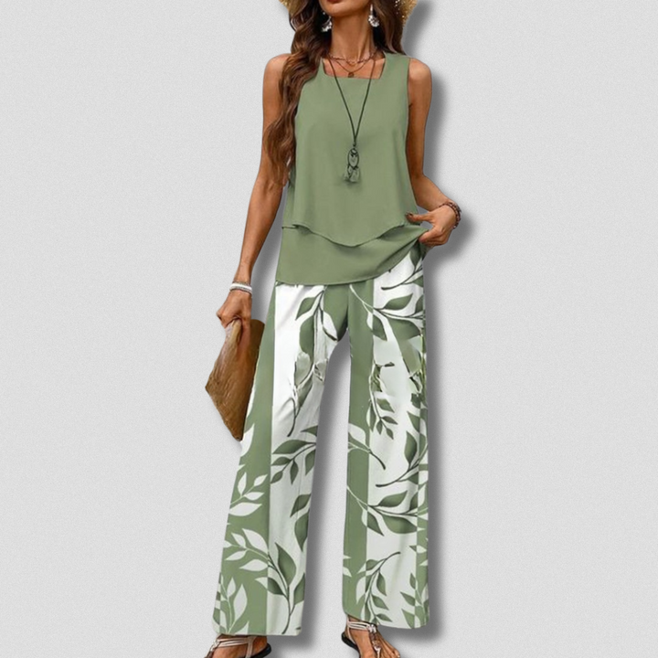 Jytte™ | Boho-Chic Sæt til Kvinder