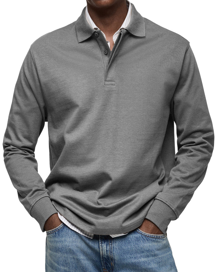 Svend™ | Komfortabel Langærmet Polo