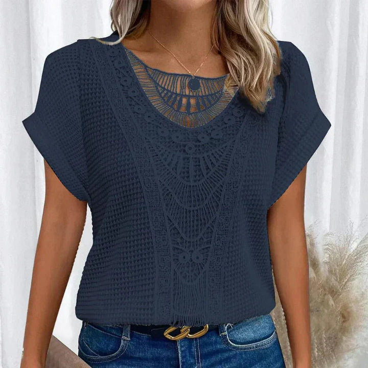 Grethe™ | Elegant og Luftig Bluse