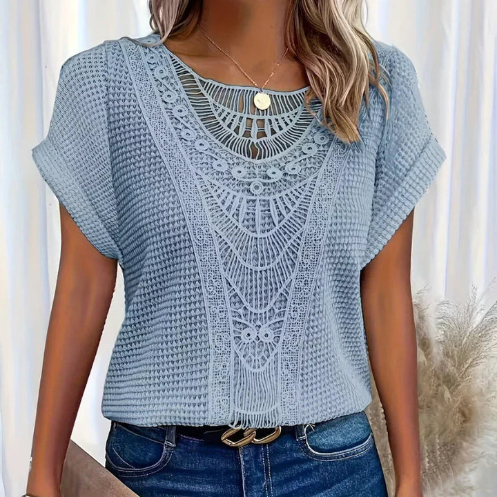 Grethe™ | Elegant og Luftig Bluse