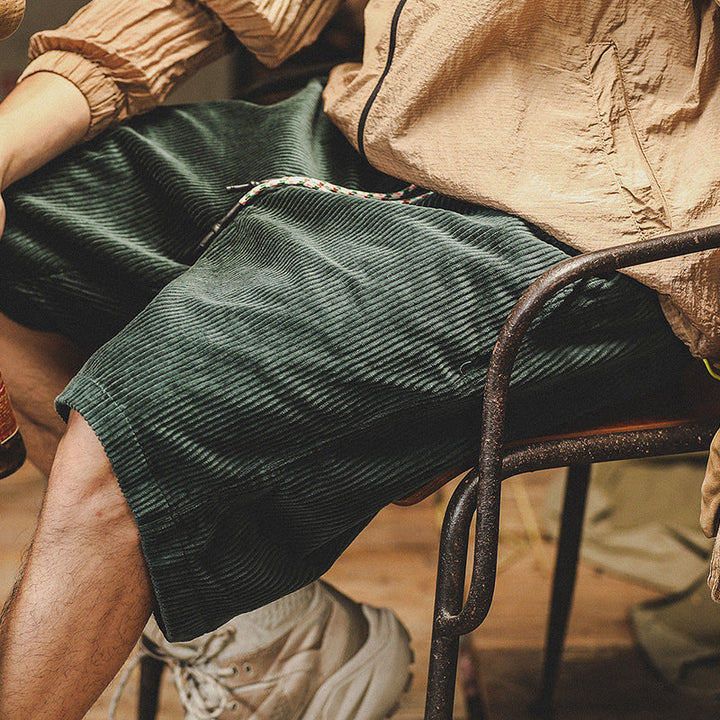 Viktor™ | Sommer Cordshorts med Komfort