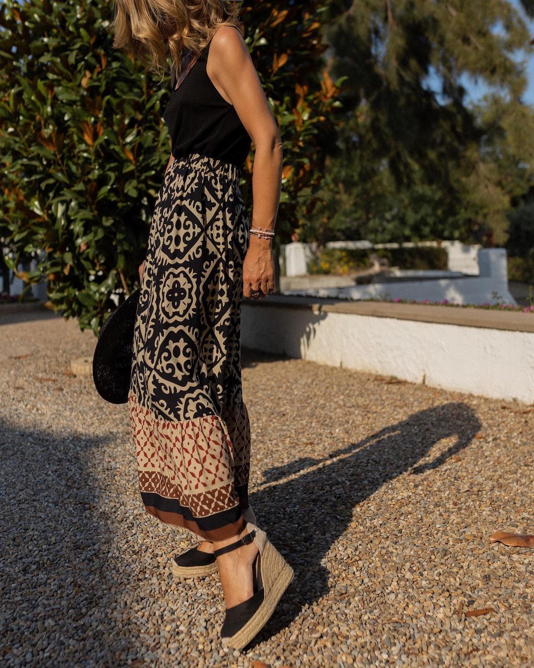 Emma™ | Boheme Maxi Nederdel