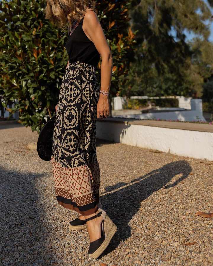 Emma™ | Boheme Maxi Nederdel