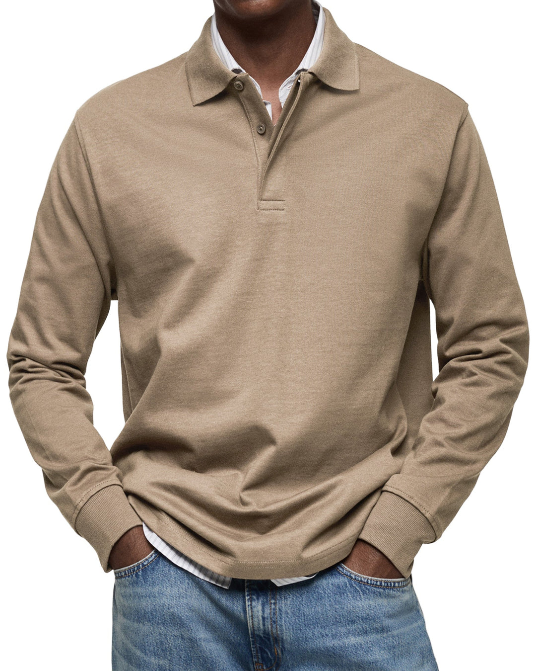 Svend™ | Komfortabel Langærmet Polo