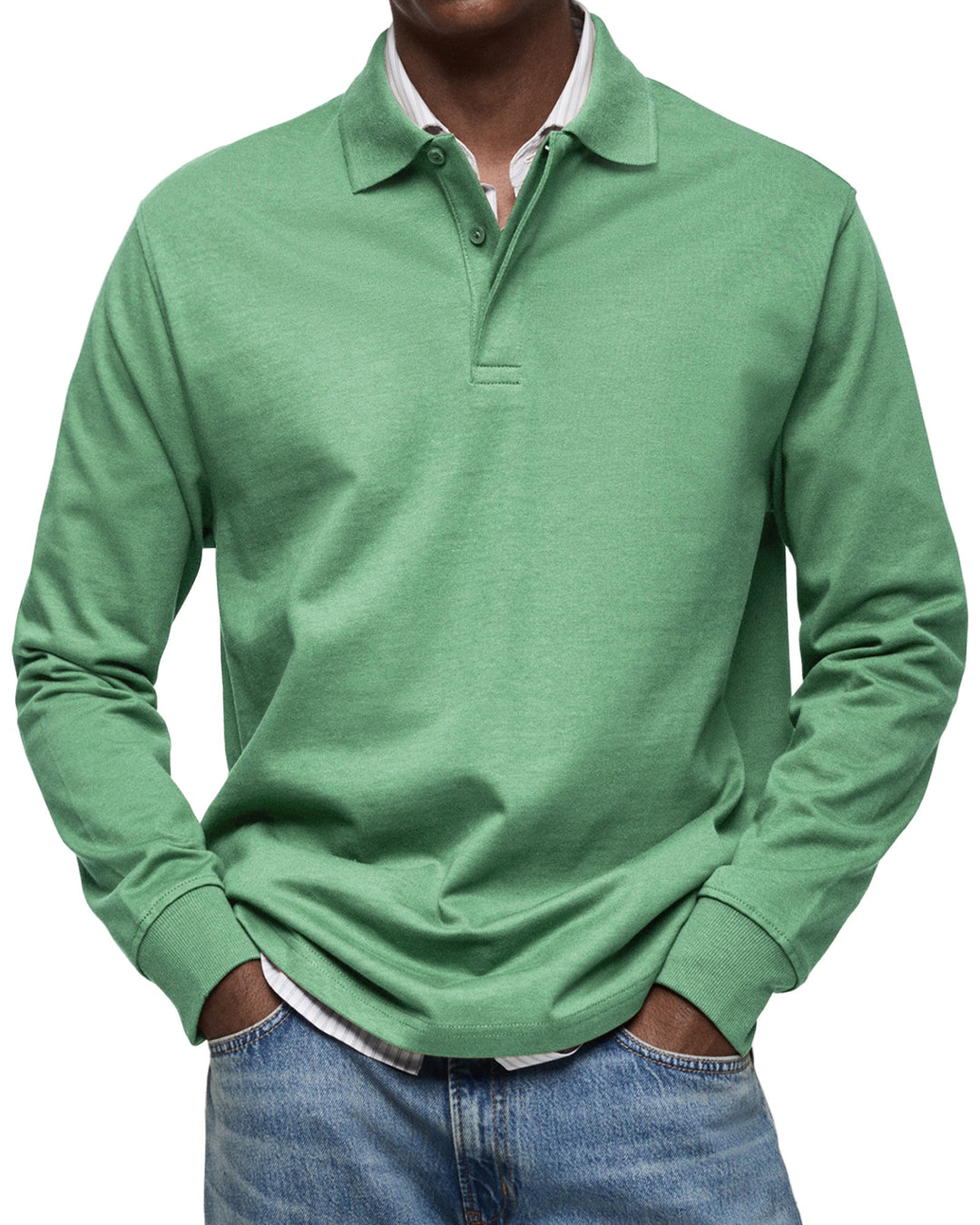 Svend™ | Komfortabel Langærmet Polo