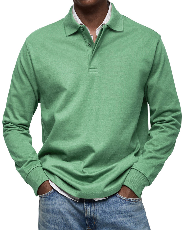Svend™ | Komfortabel Langærmet Polo