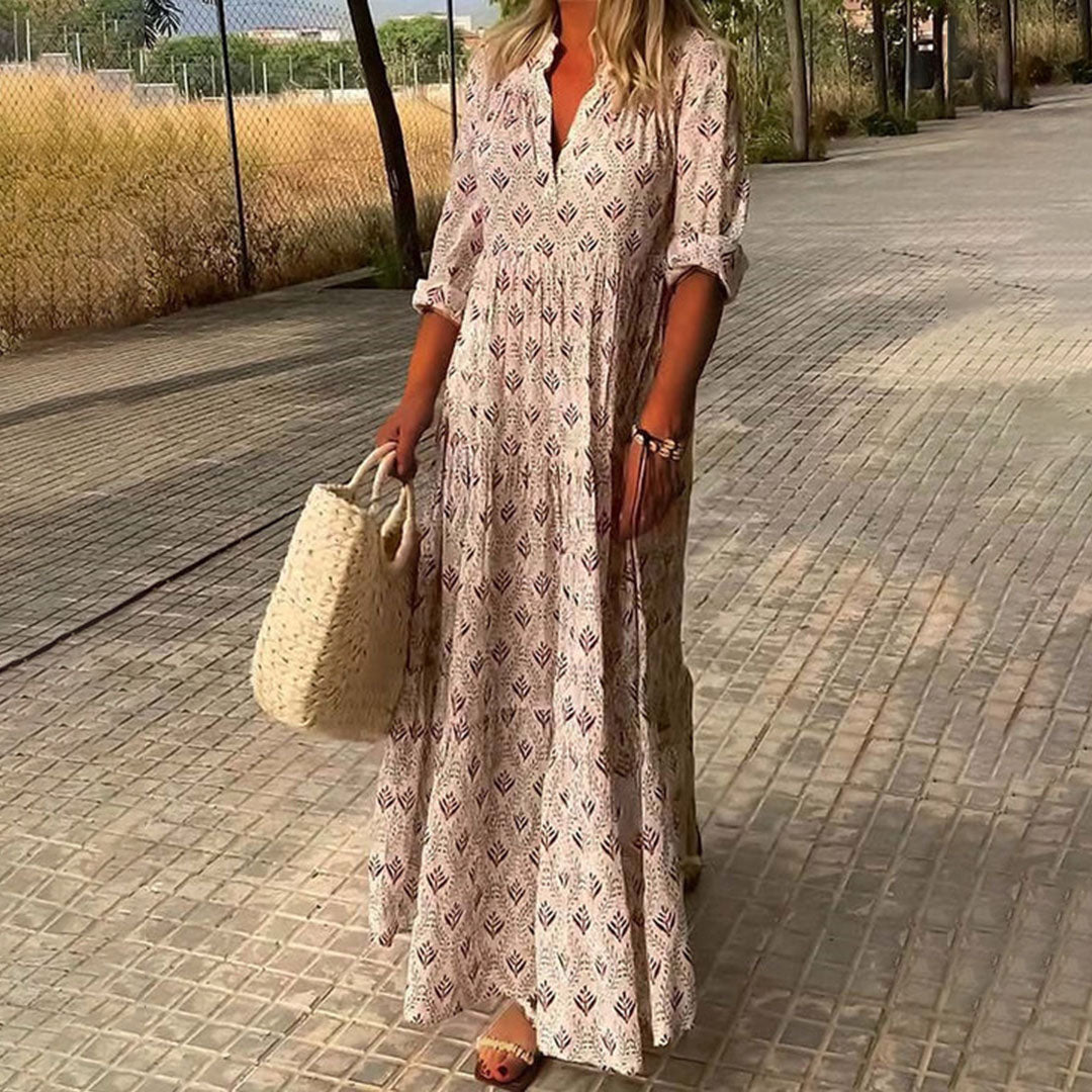 Christa™ | Elegant Boheme Maxi Kjole