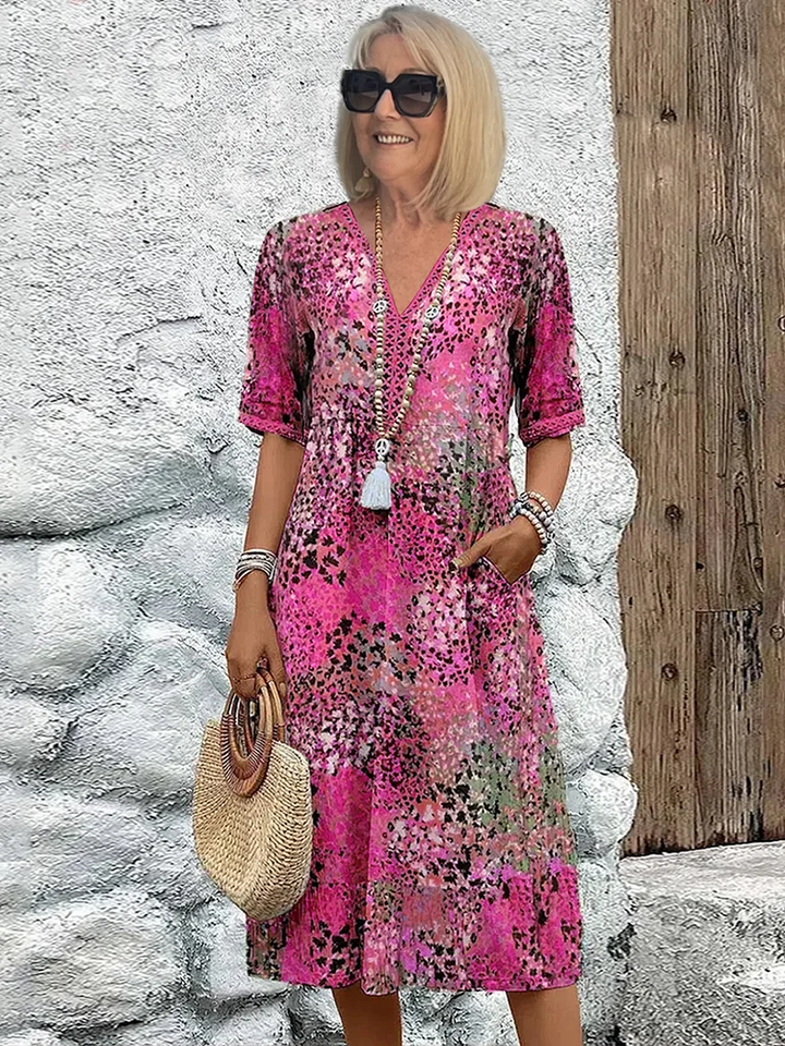 Vibeke™ | Elegant Midi Kjole Design
