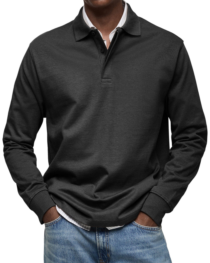 Svend™ | Komfortabel Langærmet Polo