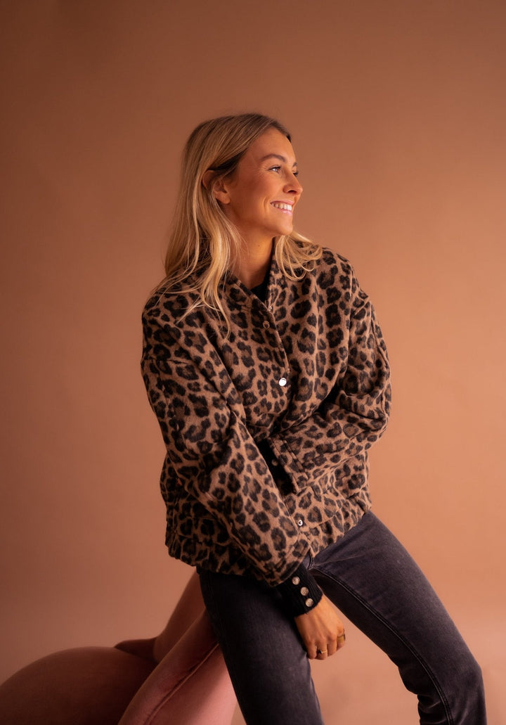 Klara™ | Trendy Jakke med Dyreprint