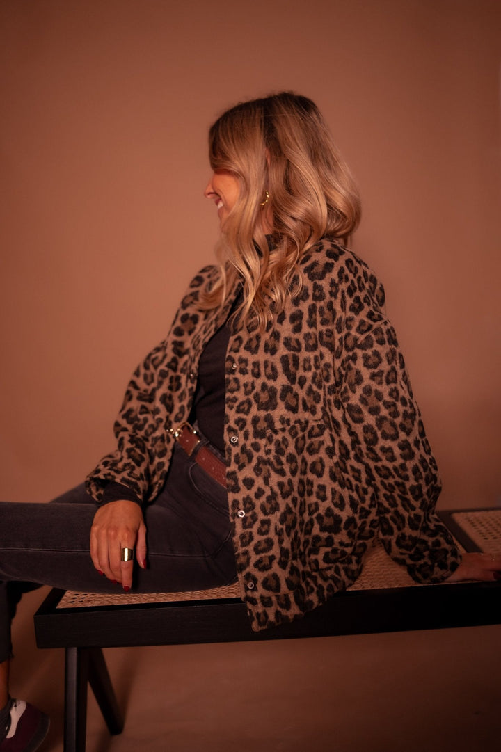 Klara™ | Trendy Jakke med Dyreprint