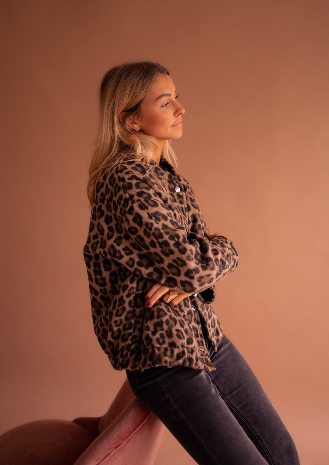 Klara™ | Trendy Jakke med Dyreprint